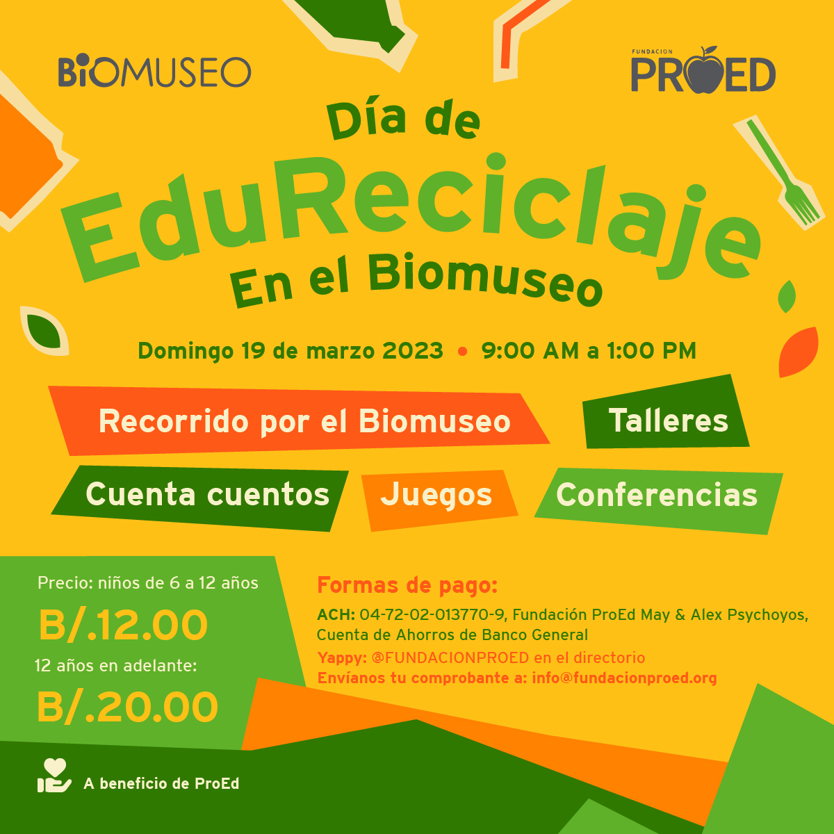 Día de EduReciclaje en el Biomuseo